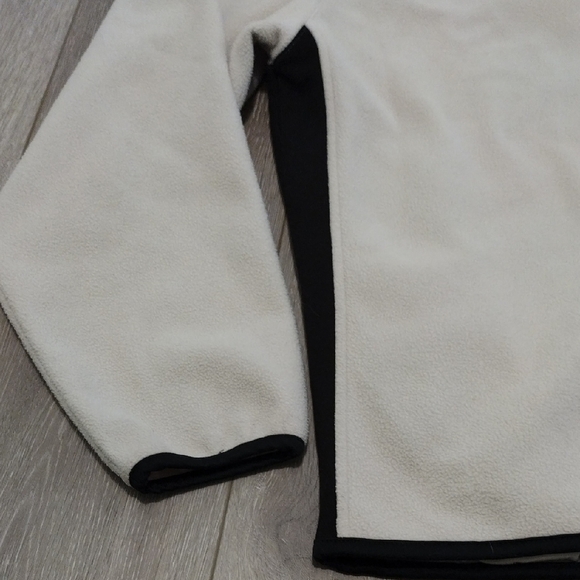 Izod Cream and Black Zip-Up Sweater - Picture 11 of 17